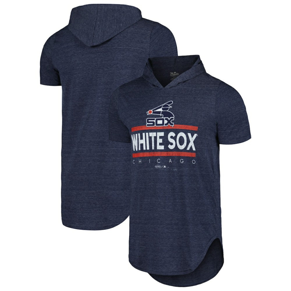 Chicago White Sox Majestic Threads Tri-Blend Hoodie T-Shirt | MLB Online