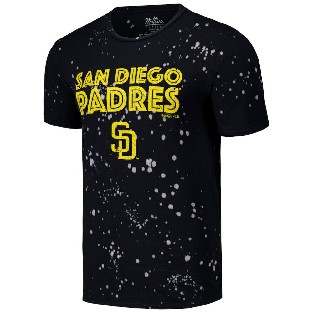 San Diego Padres Majestic Threads Splatter T-Shirt | MLB Shop