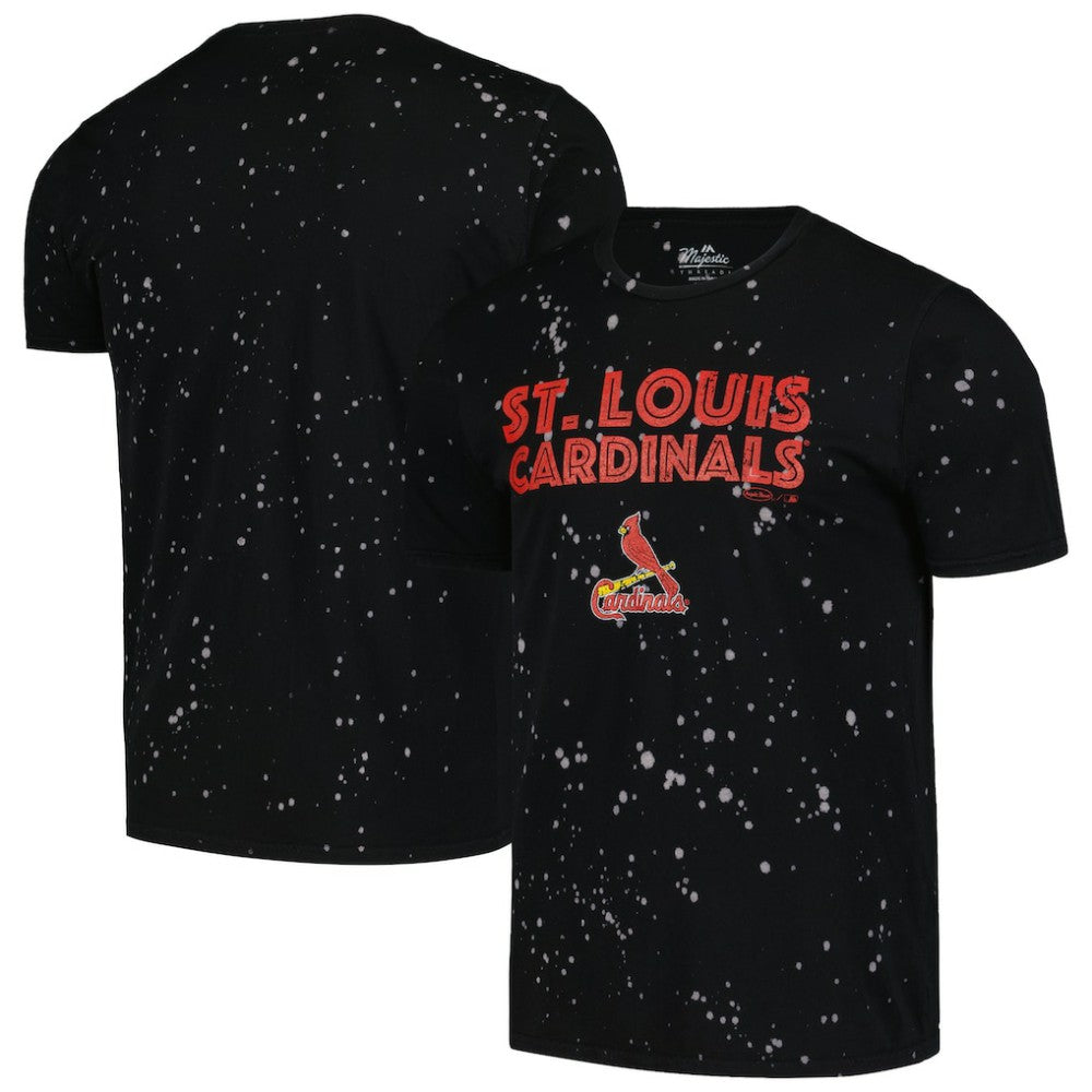 St. Louis Cardinals Majestic Threads Splatter T-Shirt | MLB US