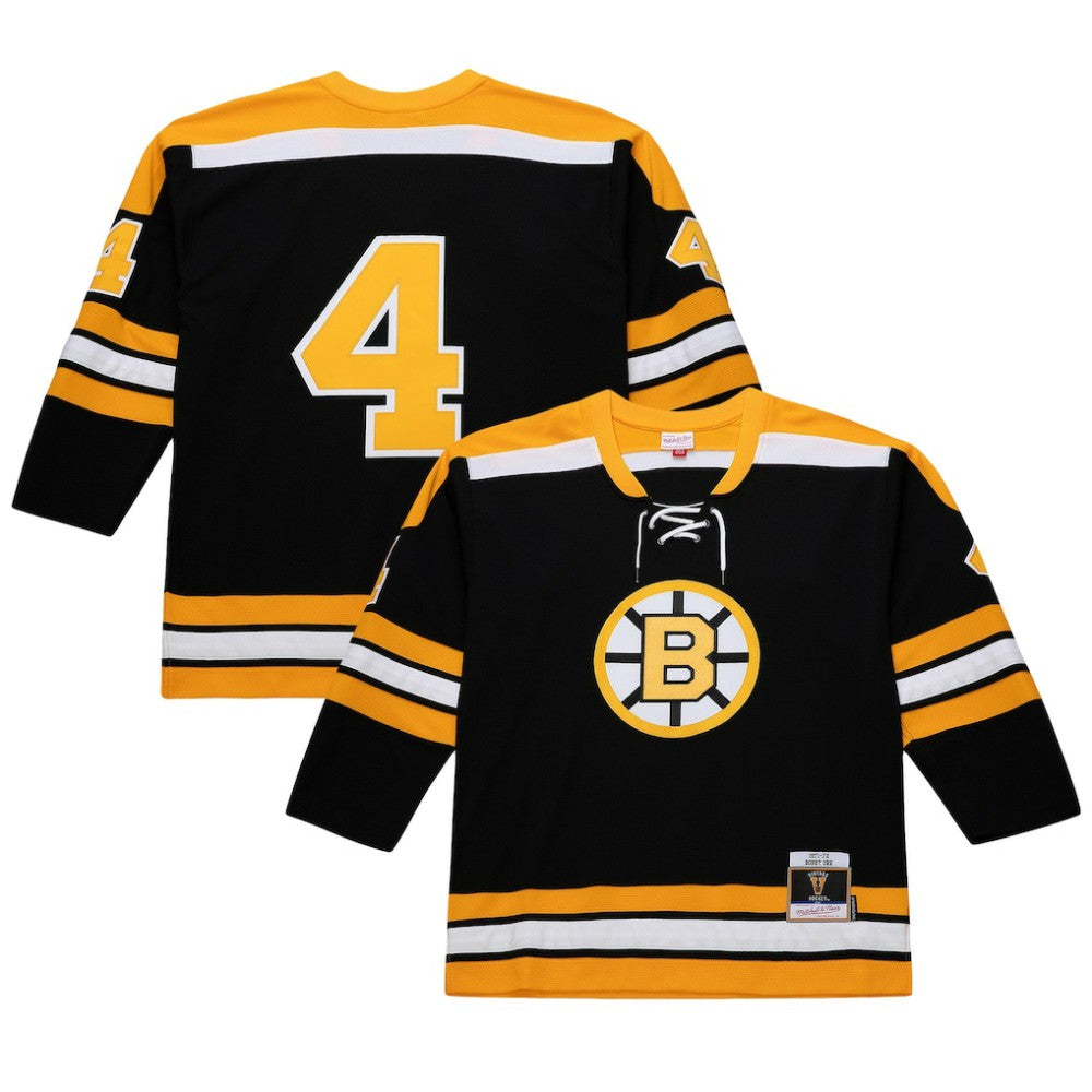 Bobby Orr Boston Bruins Mitchell & Ness Big & Tall 1971/72 Blue Line 2.0 Jersey Discount