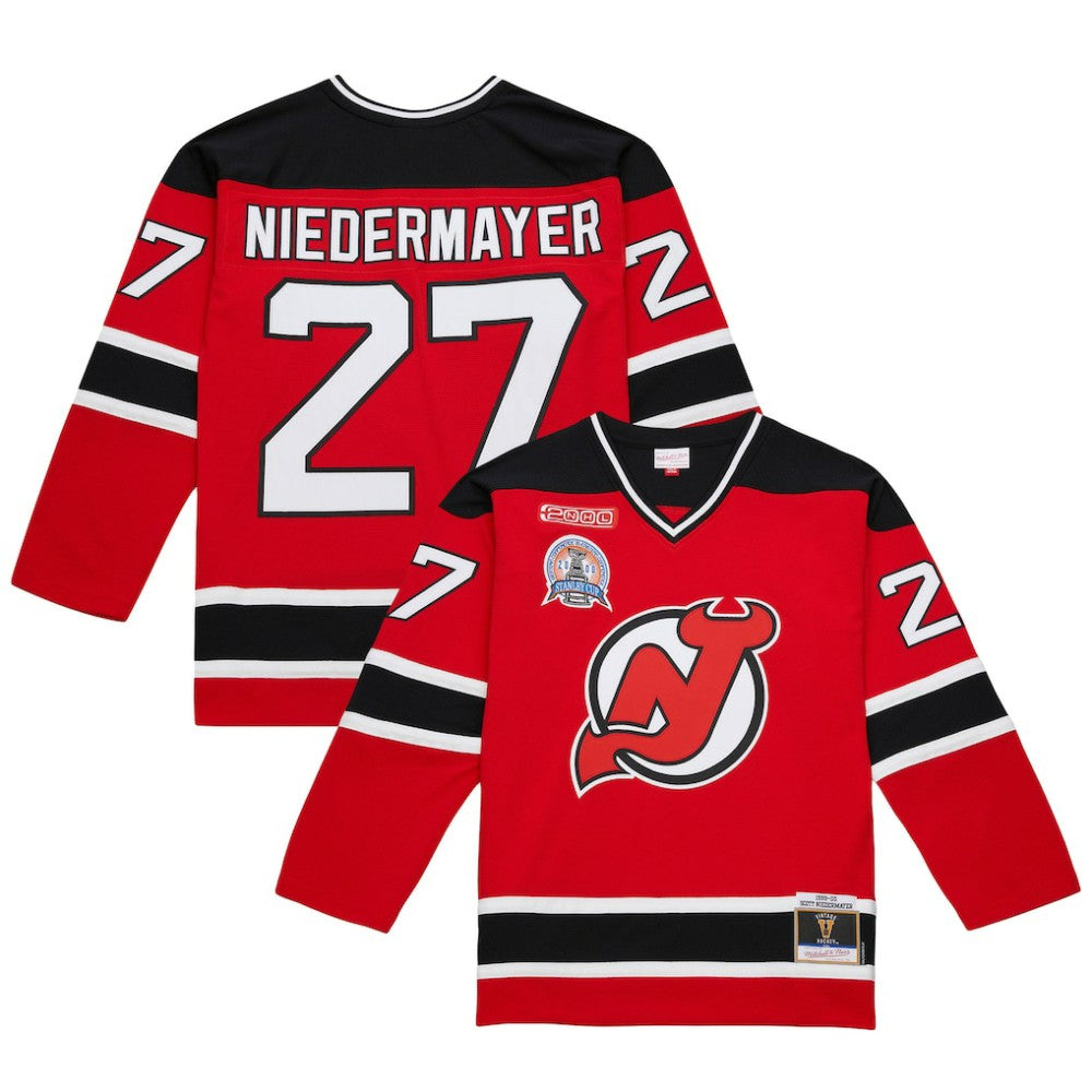 Scott Niedermayer New Jersey Devils Mitchell & Ness Big & Tall 1999/00 Blue Line 2.0 Jersey Online