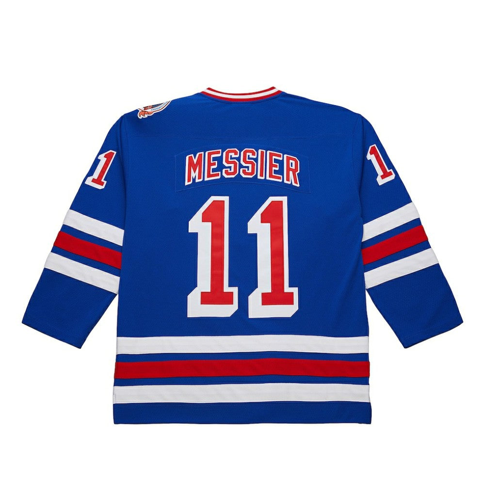 Mark Messier New York Rangers Mitchell & Ness Big & Tall 1993/94 Blue Line 2.0 Jersey Discount