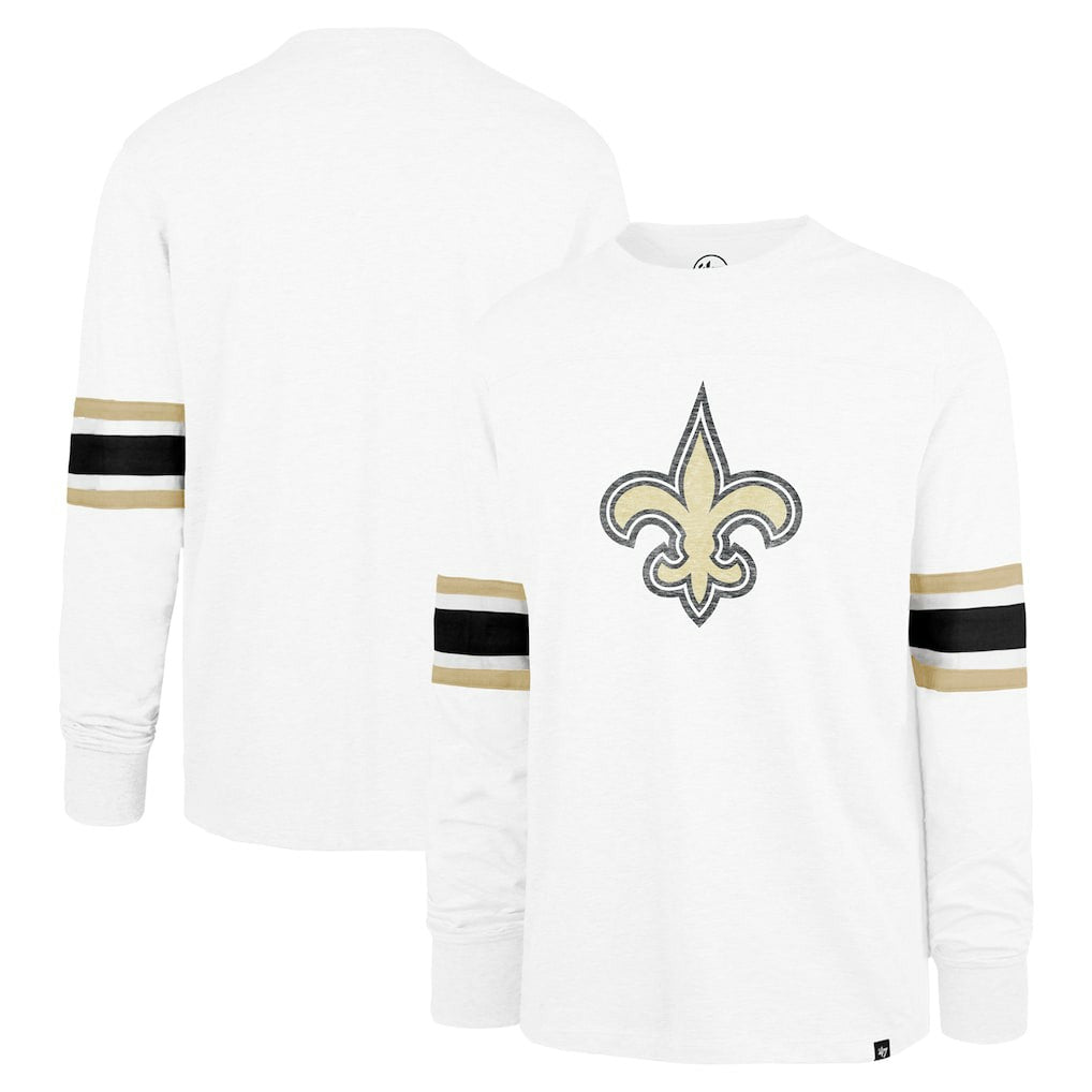 New Orleans Saints 47 brand '47 Gridiron Premier Brex Long Sleeve T-Shirt