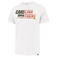 Carolina Panthers 47 brand '47 Flag Script Franklin T-Shirt