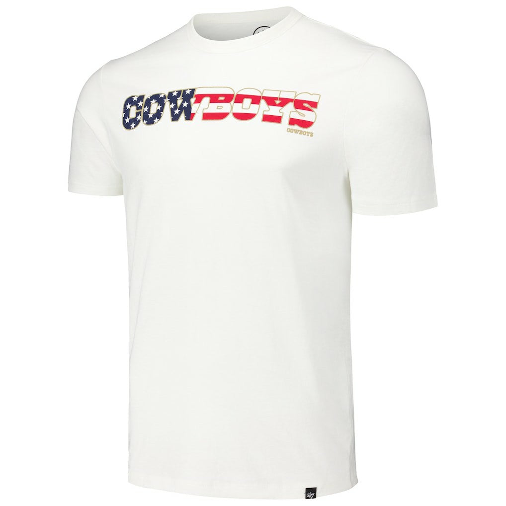 Dallas Cowboys 47 brand '47 Flag Script Franklin T-Shirt