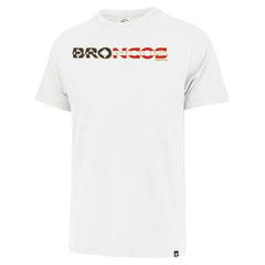 Denver Broncos 47 brand '47 Flag Script Franklin T-Shirt