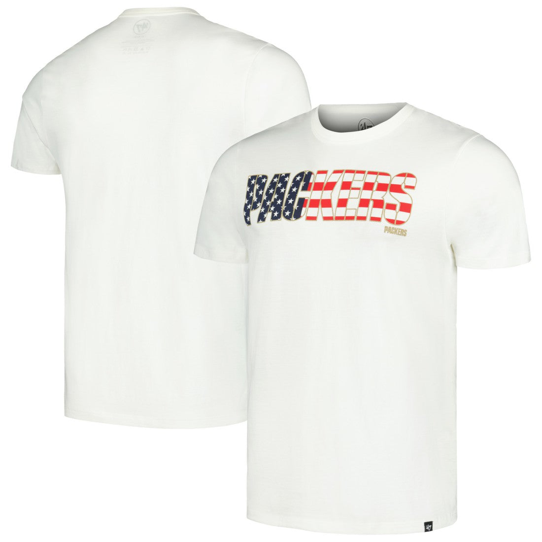 Green Bay Packers 47 brand '47 Flag Script Franklin T-Shirt