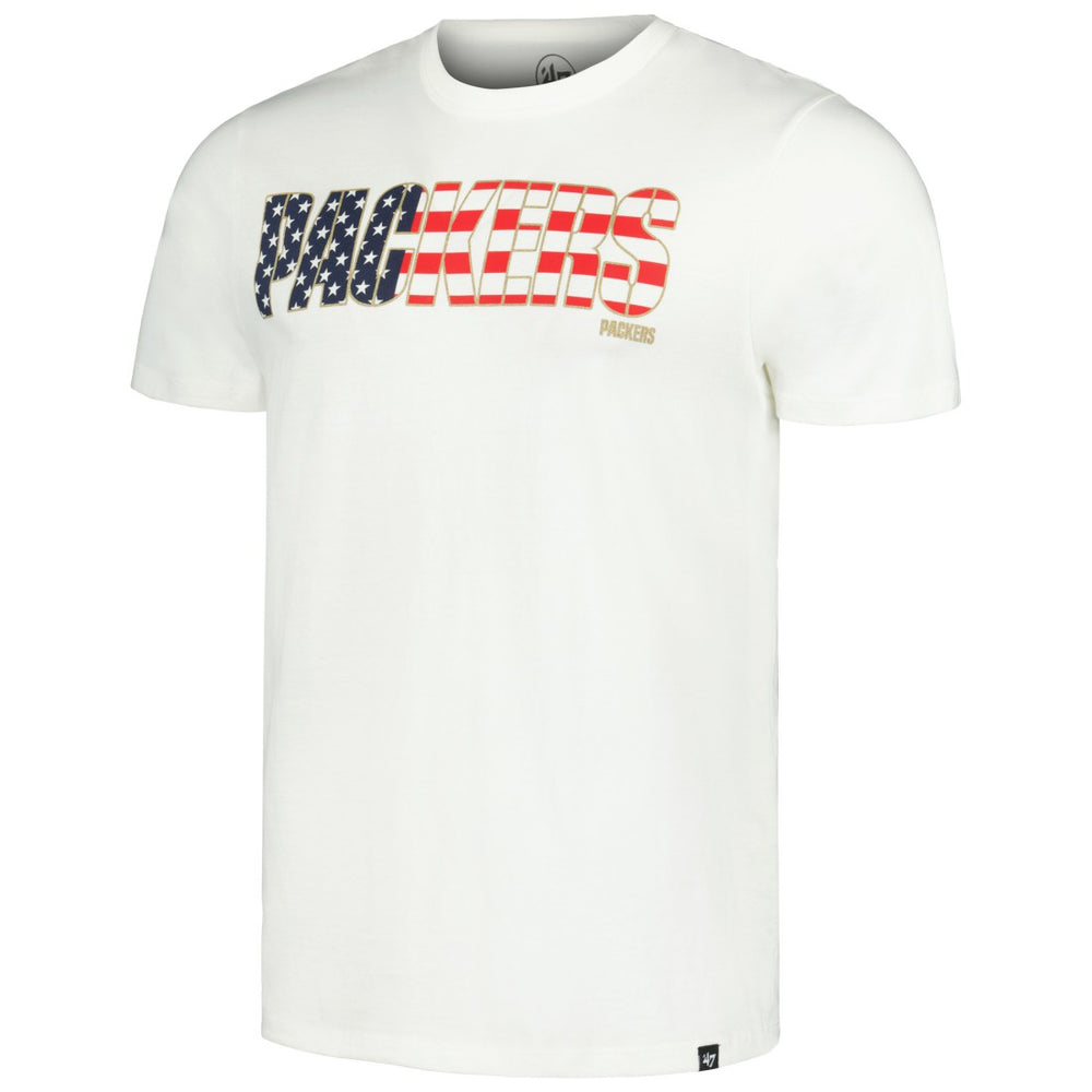 Green Bay Packers 47 brand '47 Flag Script Franklin T-Shirt