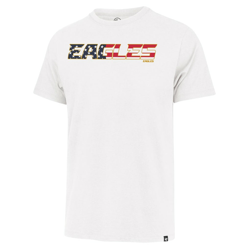 Philadelphia Eagles 47 brand '47 Flag Script Franklin T-Shirt