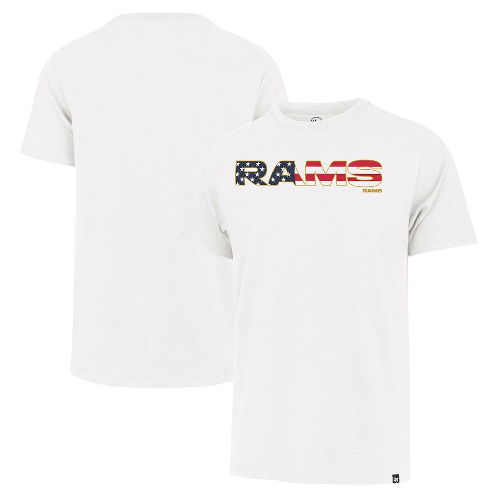 Los Angeles Rams 47 brand '47 Flag Script Franklin T-Shirt