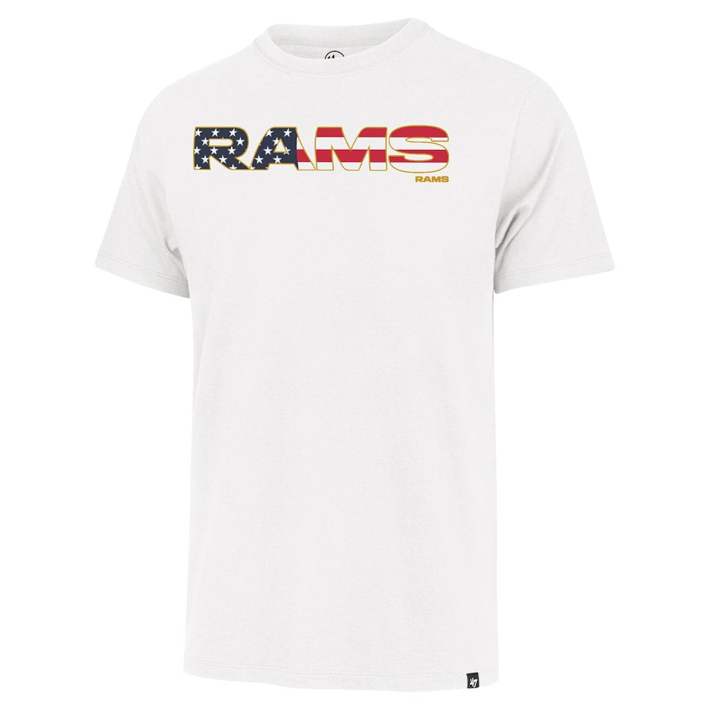 Los Angeles Rams 47 brand '47 Flag Script Franklin T-Shirt
