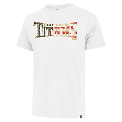 Tennessee Titans 47 brand '47 Flag Script Franklin T-Shirt