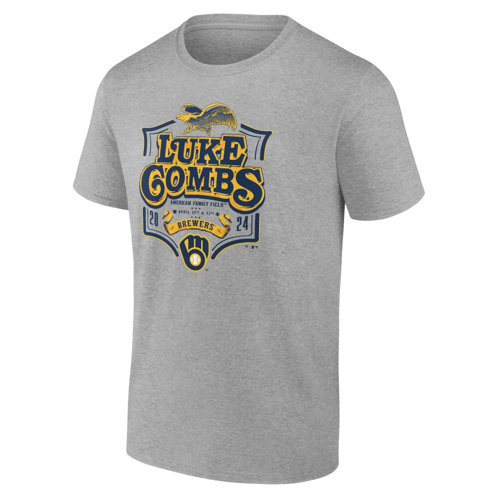 Luke Combs x Milwaukee Brewers Fanatics Graphic T-Shirt | MLB Online