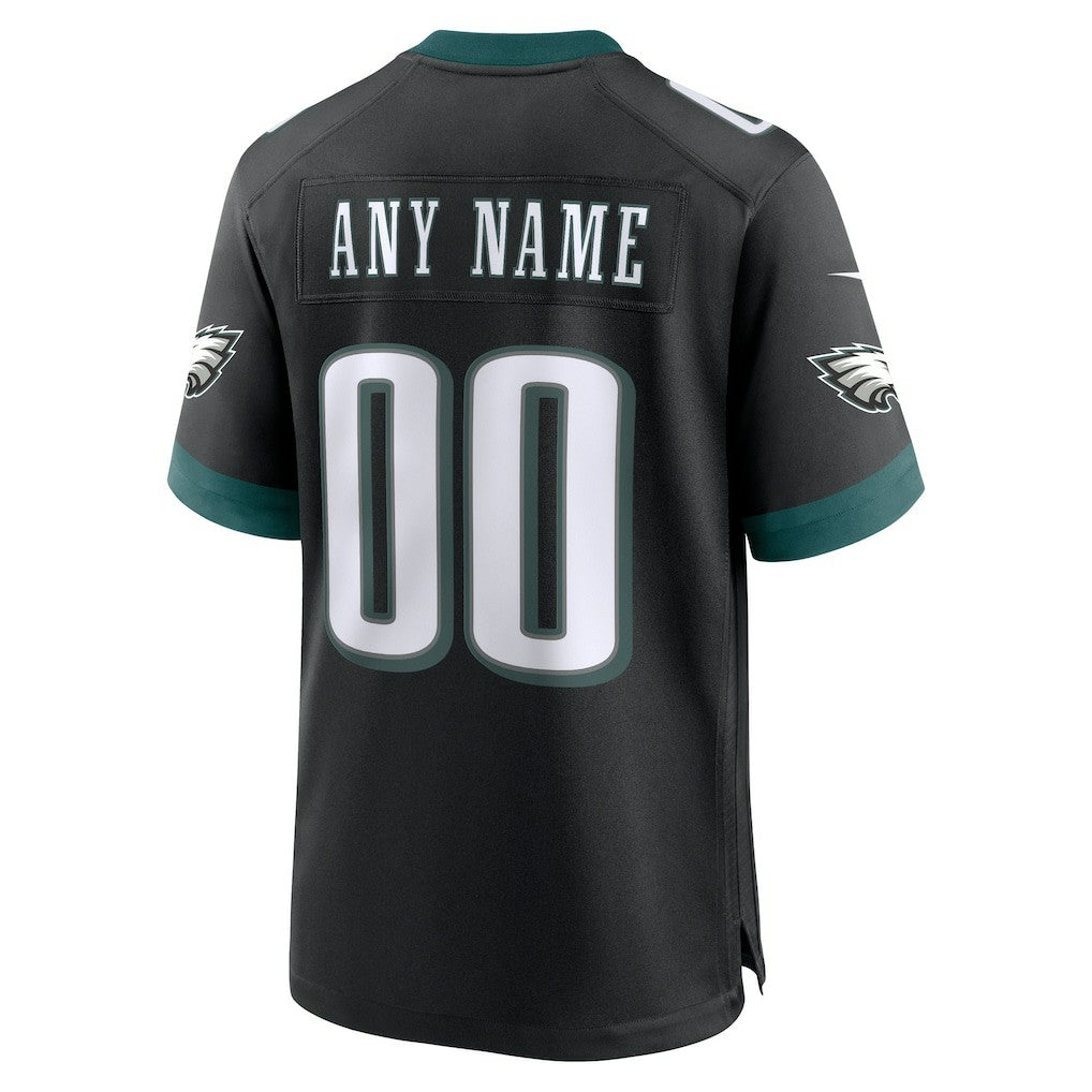 Philadelphia Eagles Nike Alternate Custom Game Jersey