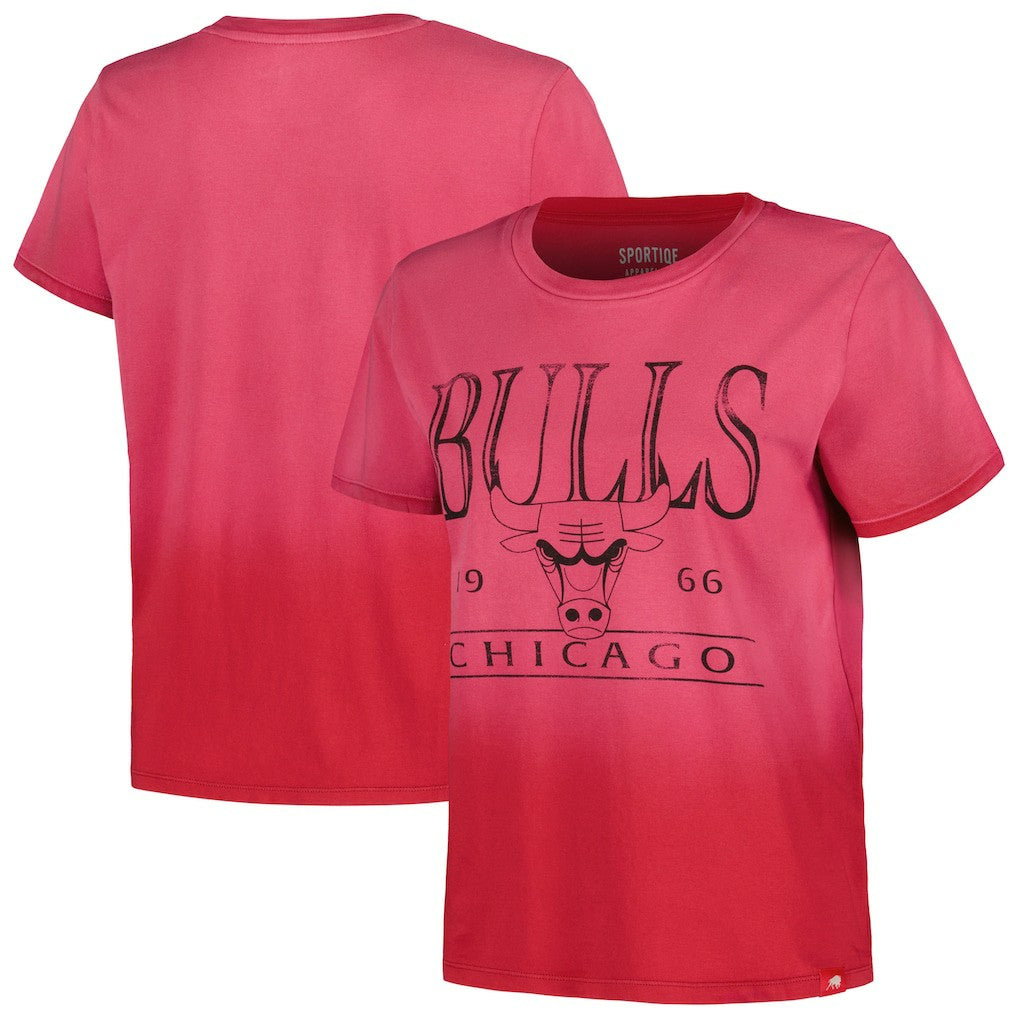 Chicago Bulls Sportiqe Women's Arcadia Sun-Dipped T-Shirt sale Discount