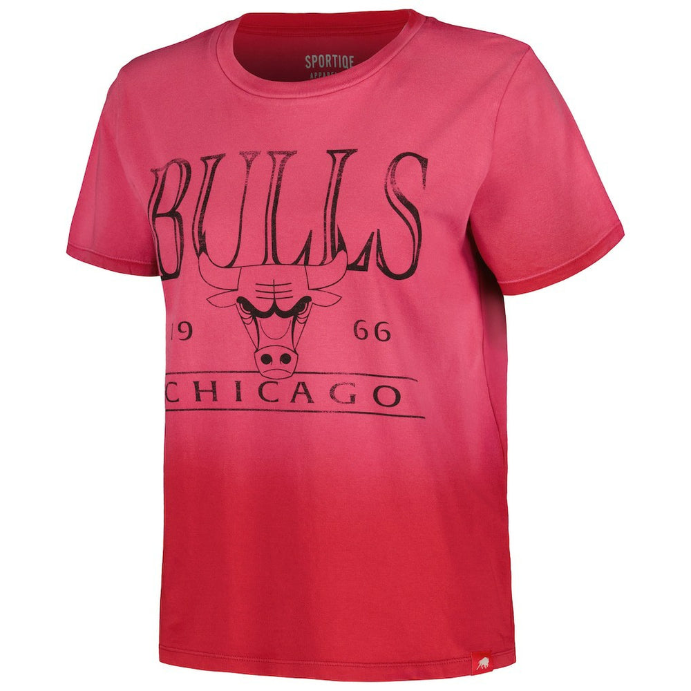 Chicago Bulls Sportiqe Women's Arcadia Sun-Dipped T-Shirt sale Discount