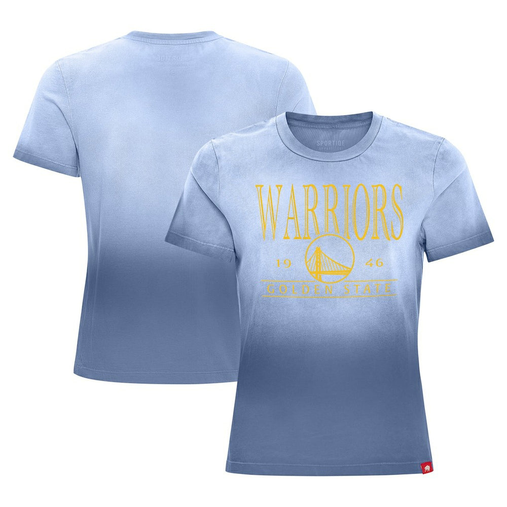 Golden State Warriors Sportiqe Women's Arcadia Sun-Dipped T-Shirt sale New