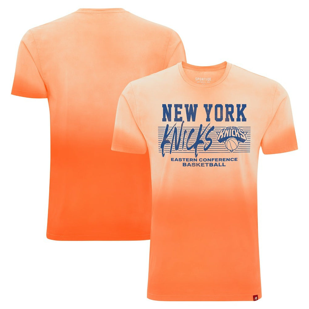 New York Knicks Sportiqe Unisex Bingham Sun-Fade T-Shirt On Sale