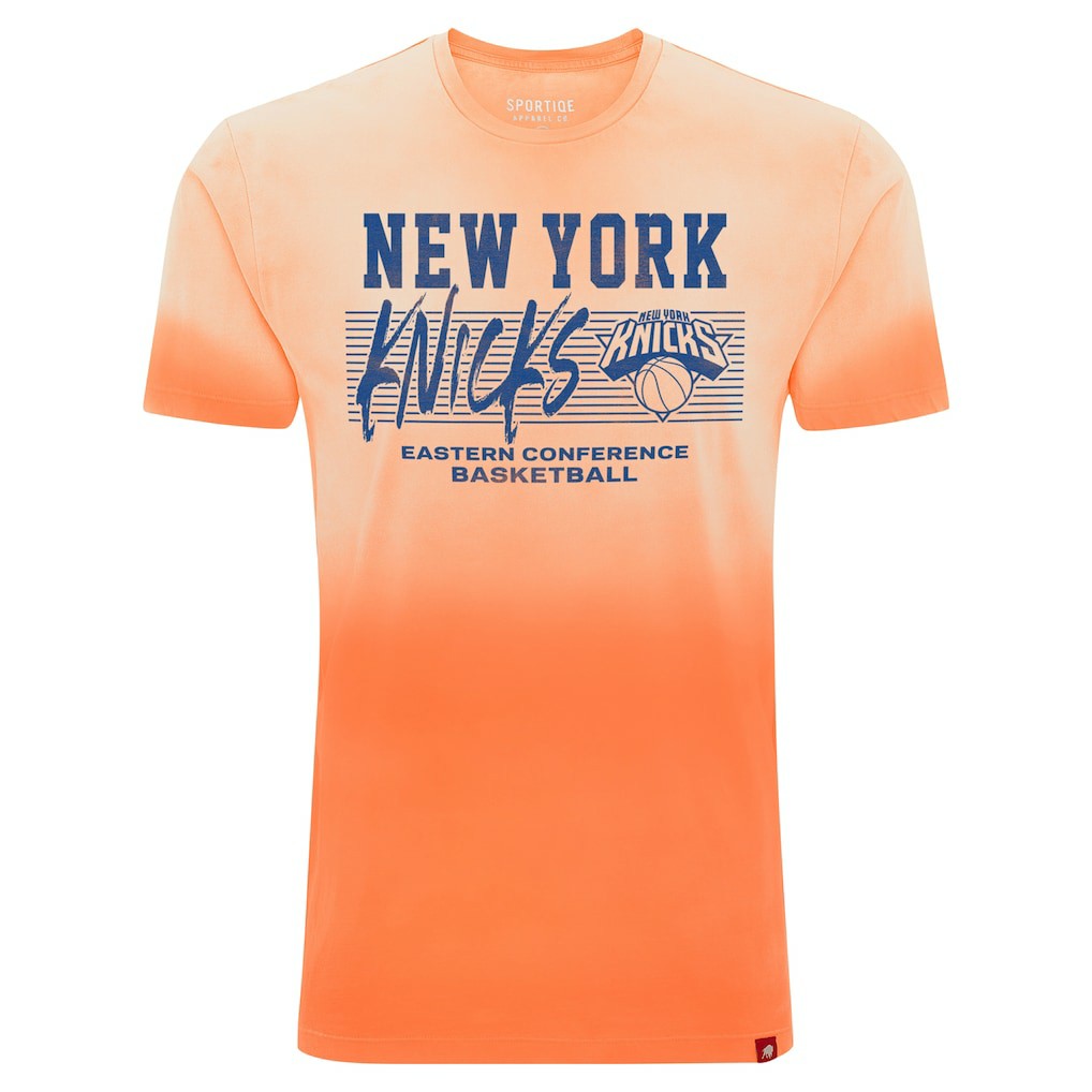New York Knicks Sportiqe Unisex Bingham Sun-Fade T-Shirt On Sale