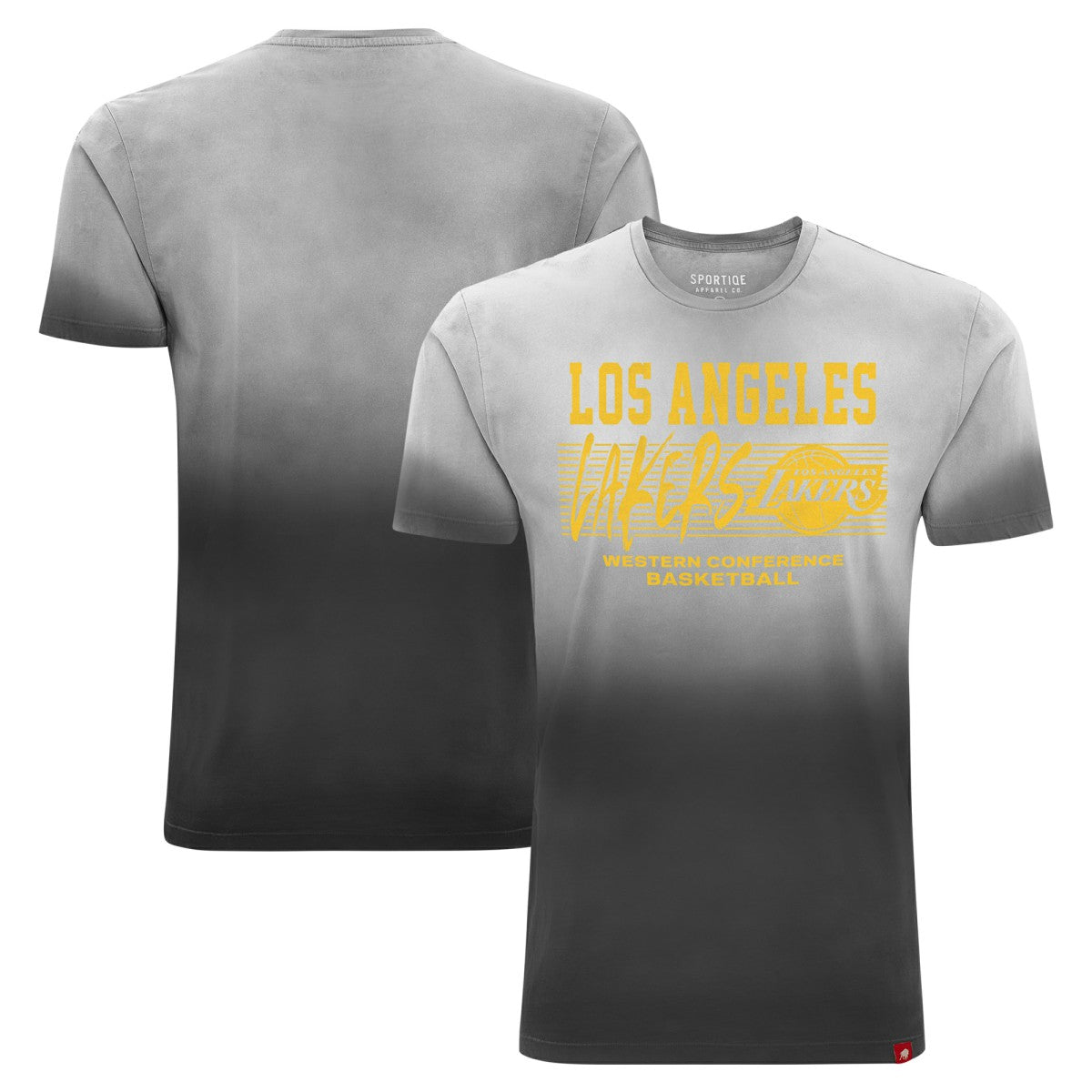 Los Angeles Lakers Sportiqe Unisex Bingham Sun-Fade T-Shirt For Sale