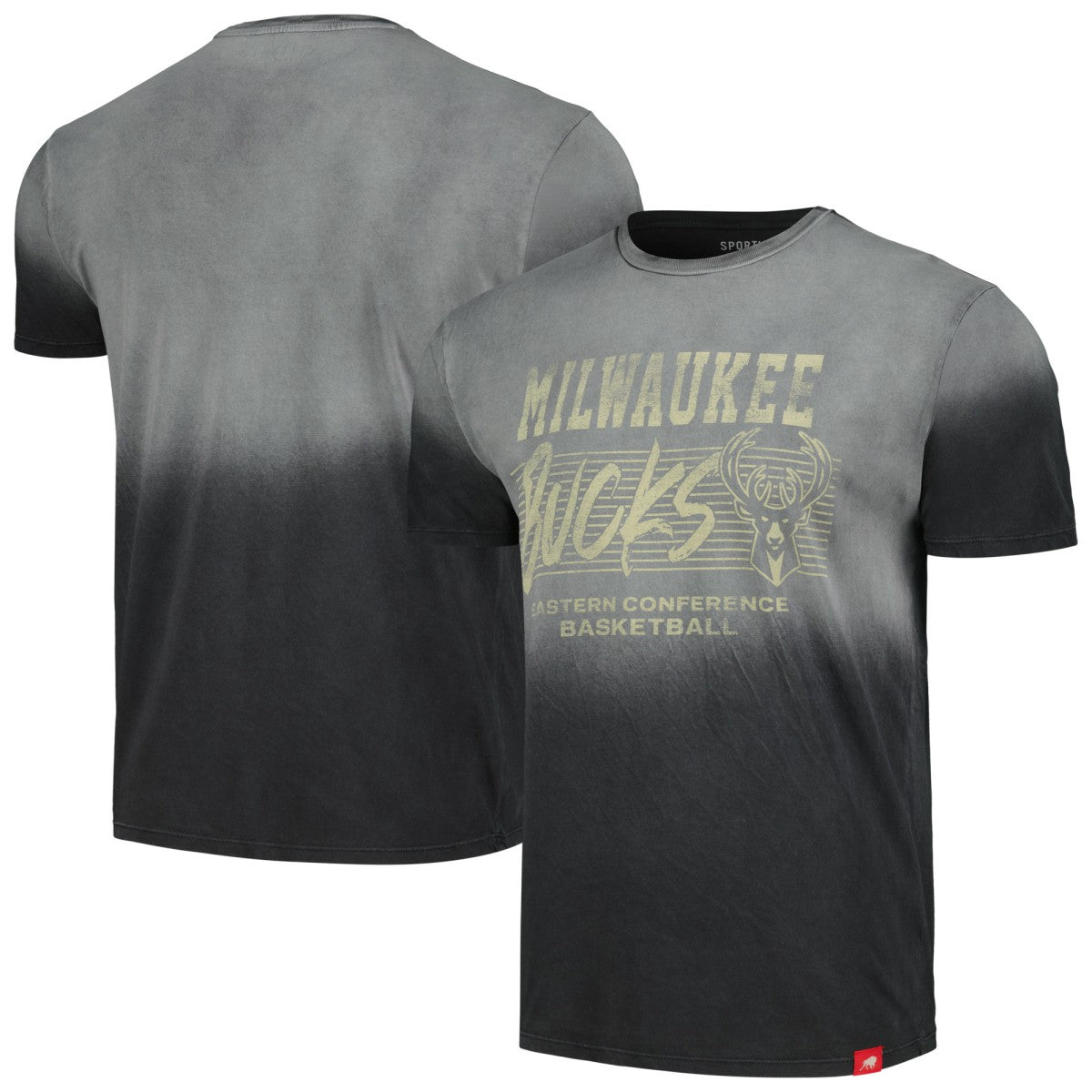 Milwaukee Bucks Sportiqe Unisex Bingham Sun-Fade T-Shirt On Sale