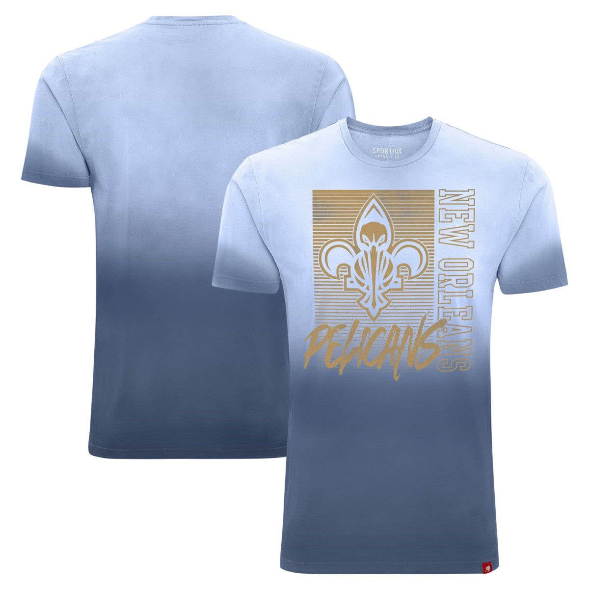 New Orleans Pelicans Sportiqe Unisex Bingham Sun-Fade T-Shirt Outlet