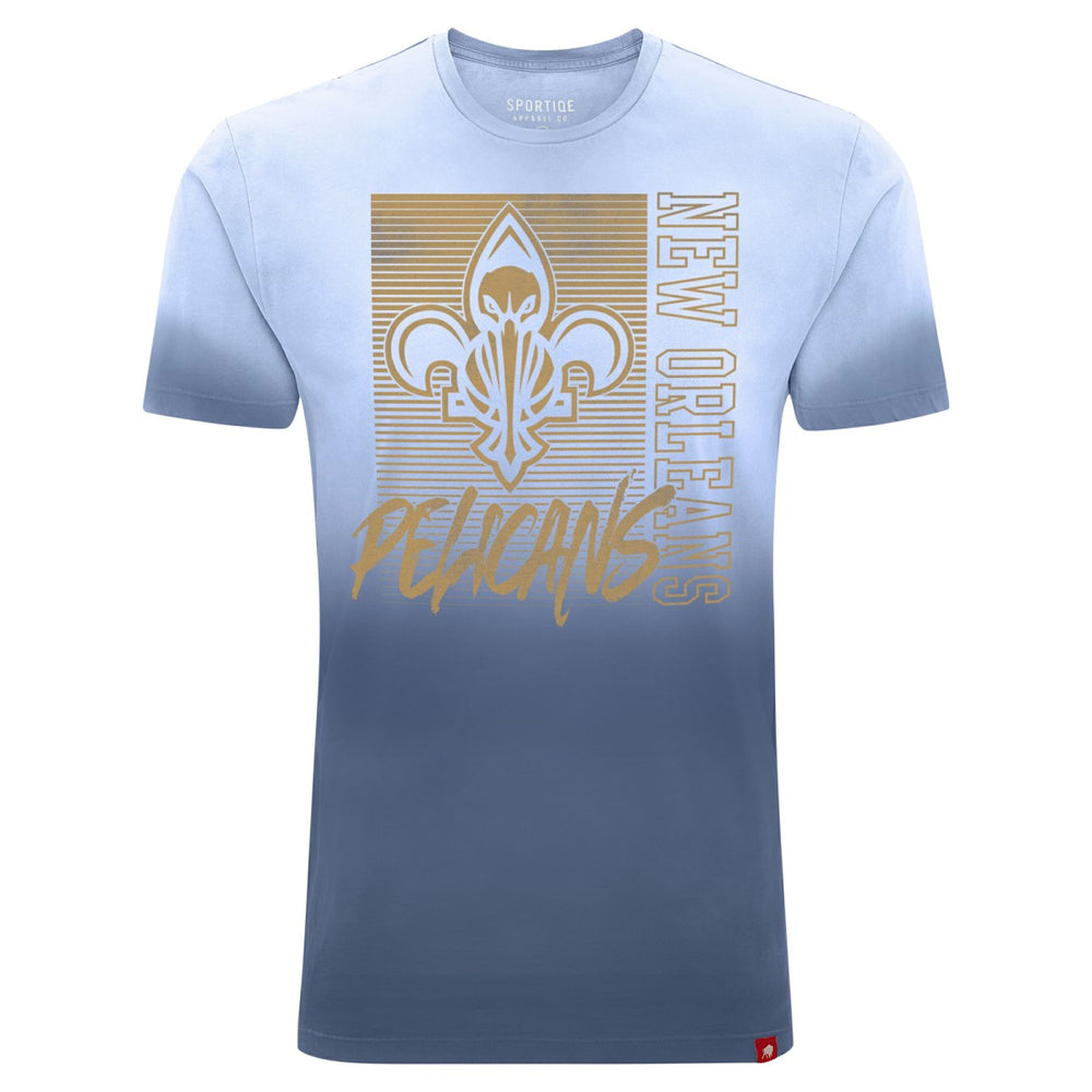 New Orleans Pelicans Sportiqe Unisex Bingham Sun-Fade T-Shirt Outlet