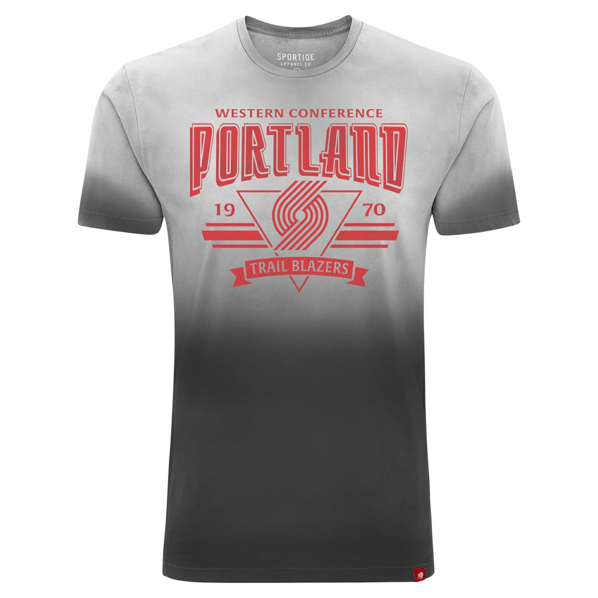 Portland Trail Blazers Sportiqe Unisex Bingham Sun-Fade T-Shirt Online