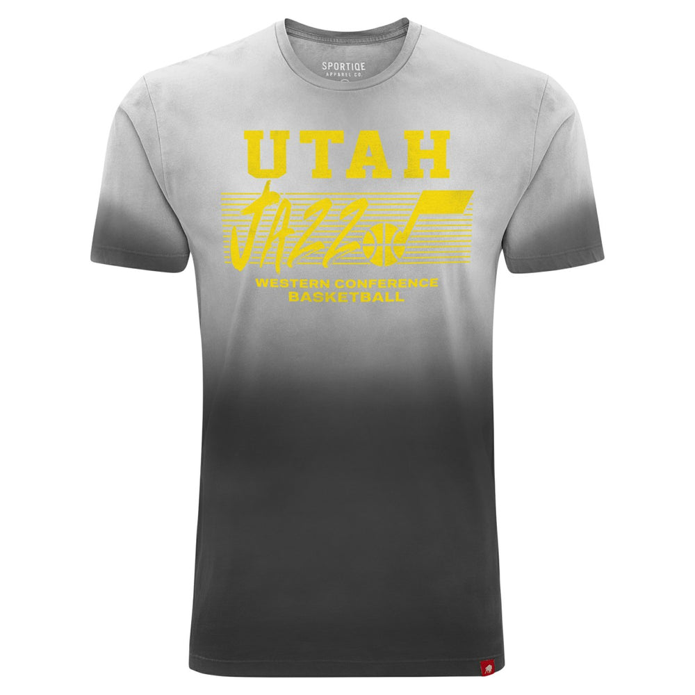 Utah Jazz Sportiqe Unisex Bingham Sun-Fade T-Shirt For Sale