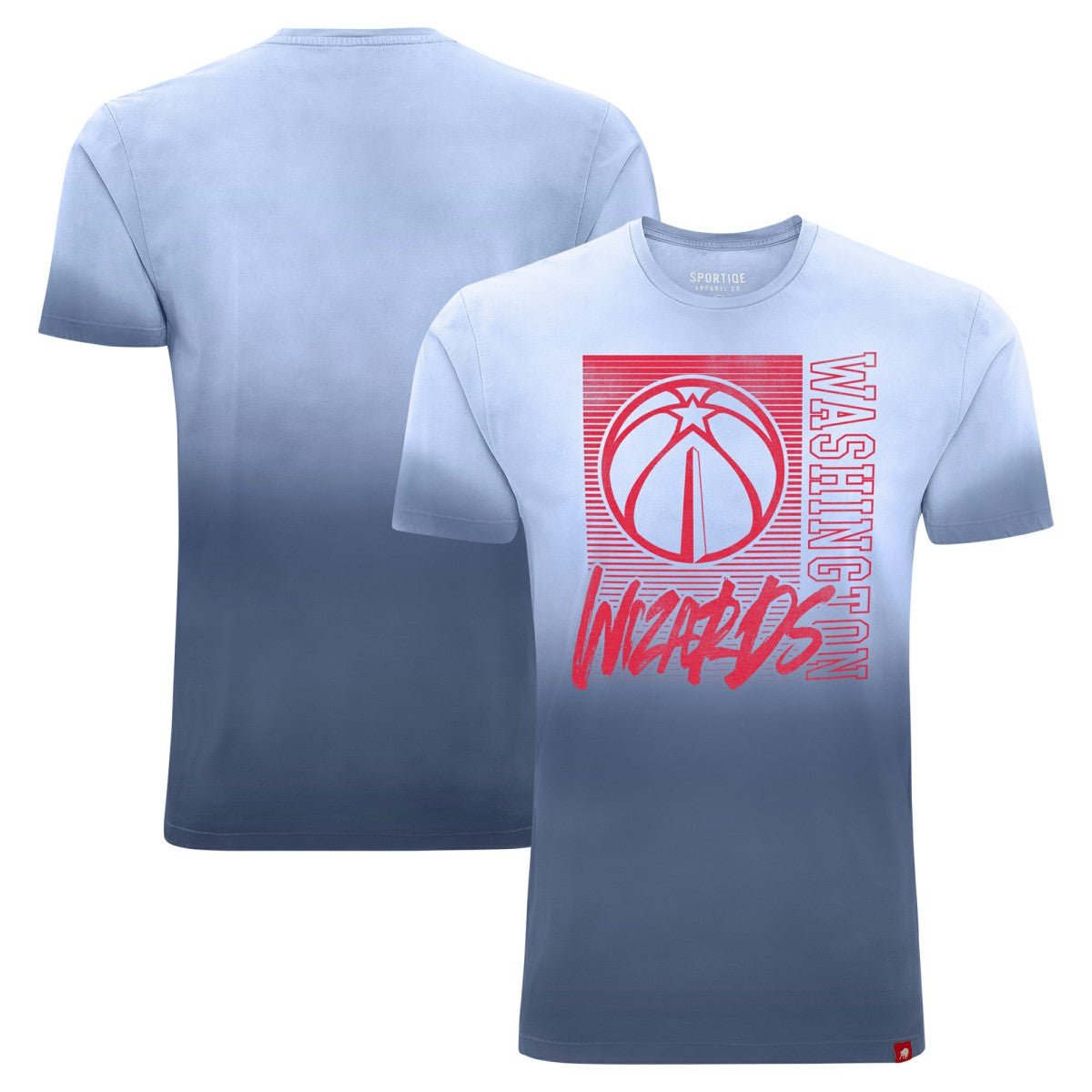 Washington Wizards Sportiqe Unisex Bingham Sun-Fade T-Shirt On Sale