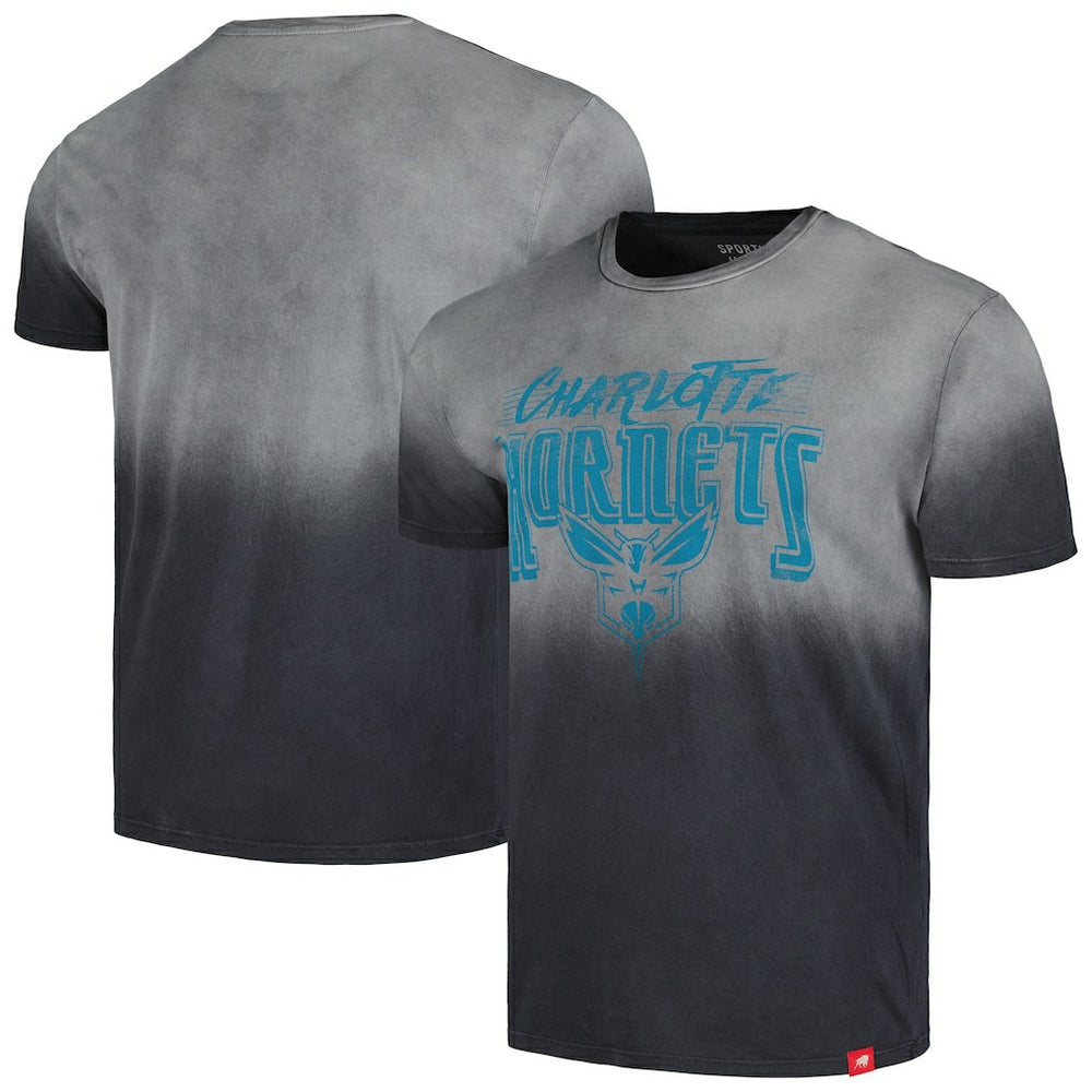 Charlotte Hornets Sportiqe Unisex Bingham Sun-Fade T-Shirt Online