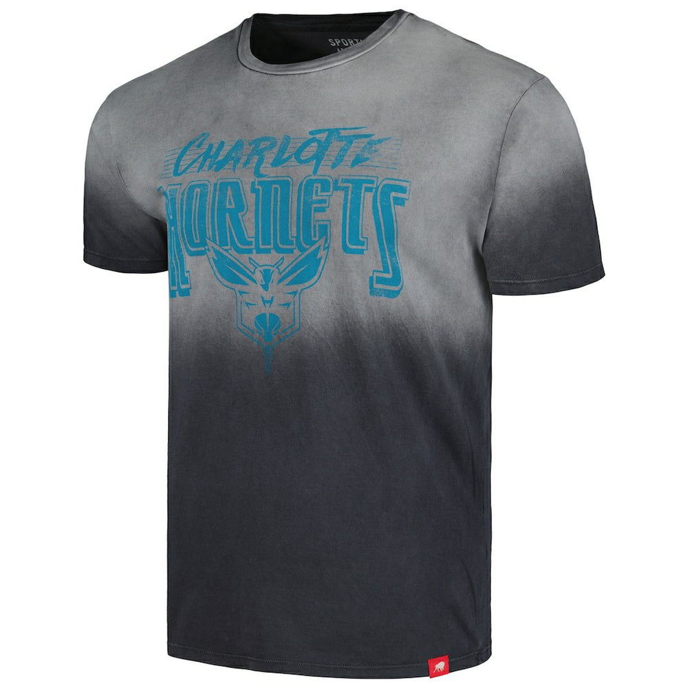 Charlotte Hornets Sportiqe Unisex Bingham Sun-Fade T-Shirt Online