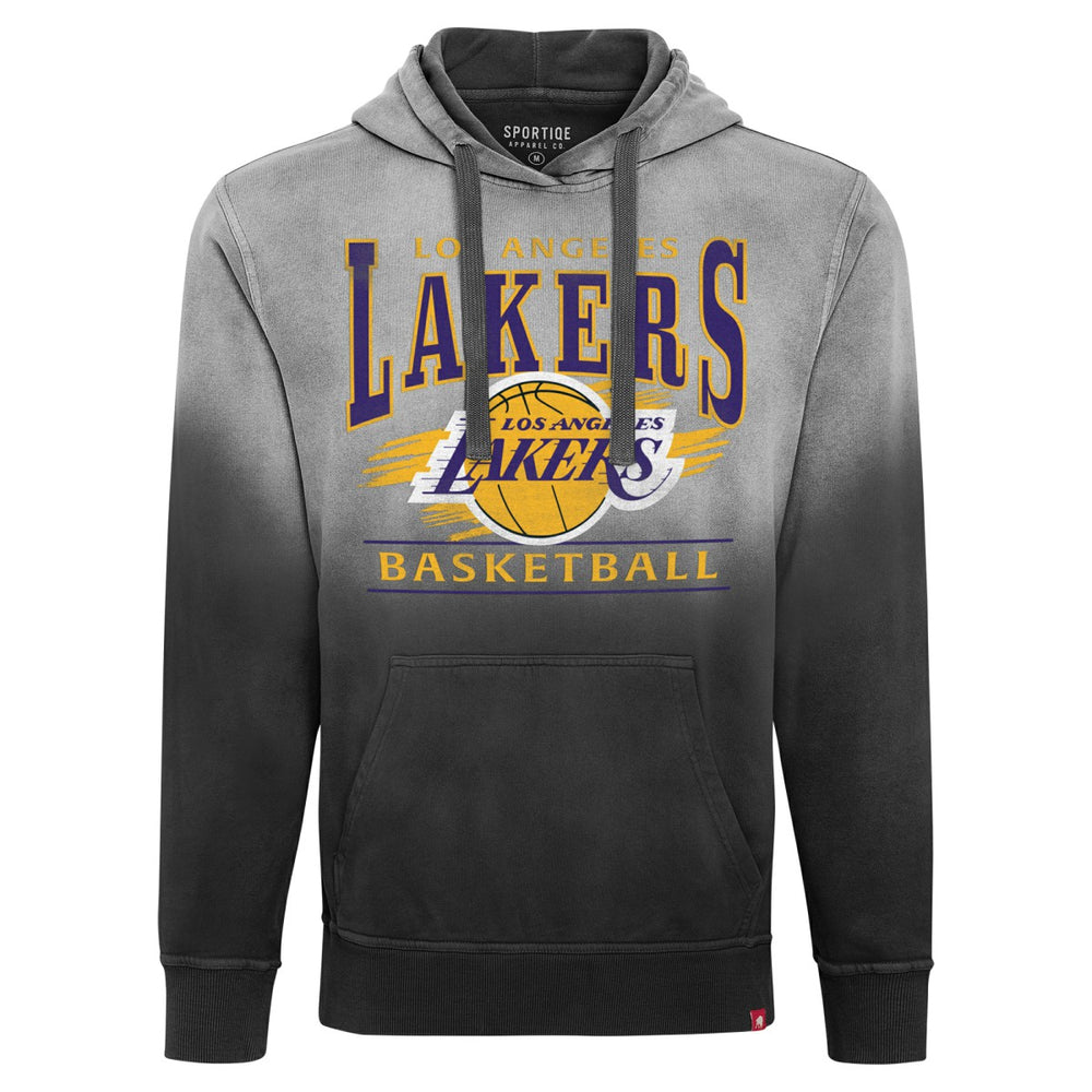 Los Angeles Lakers Sportiqe Unisex Blake Sun-Fade Pullover Hoodie On Sale