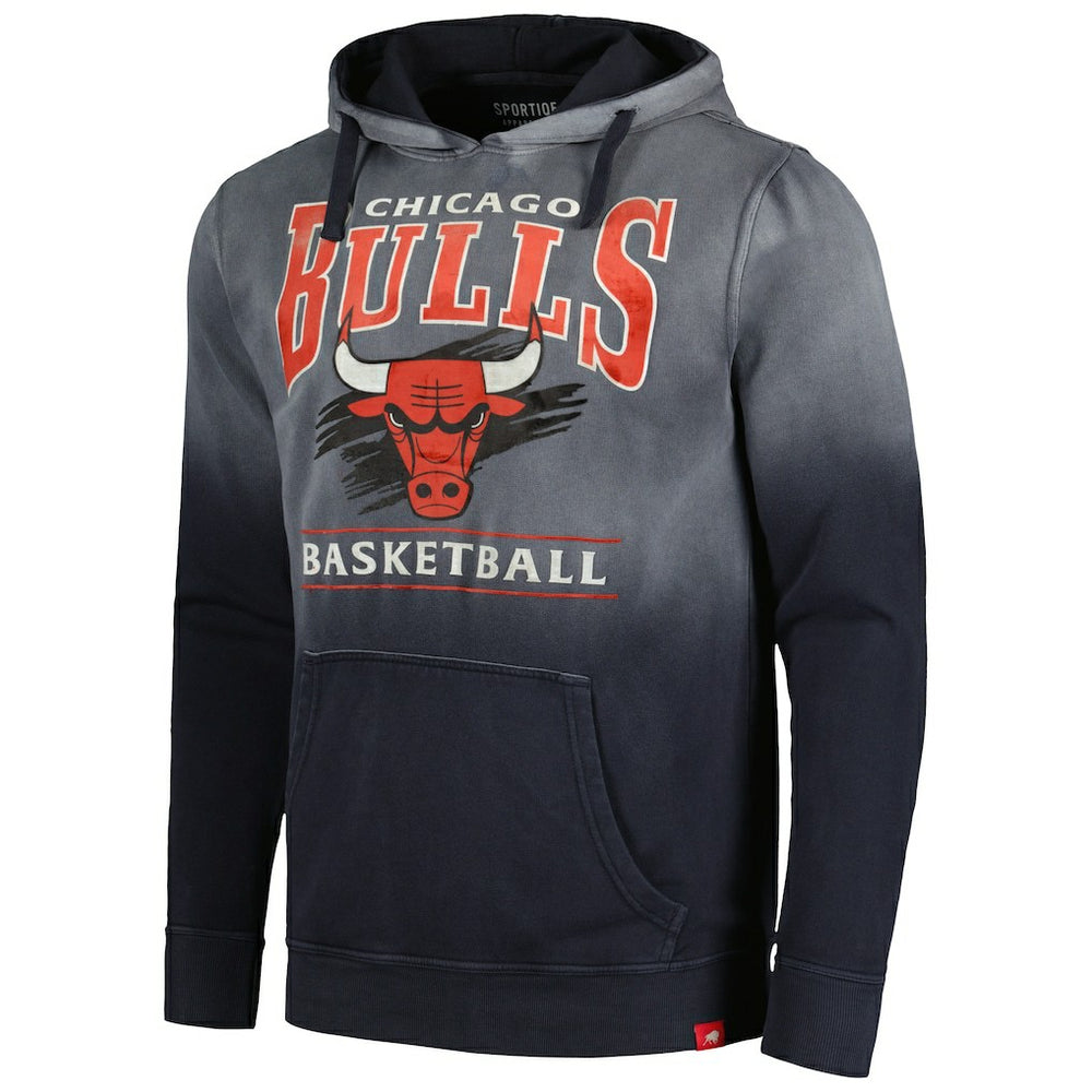 Chicago Bulls Sportiqe Unisex Blake Sun-Fade Pullover Hoodie On Sale