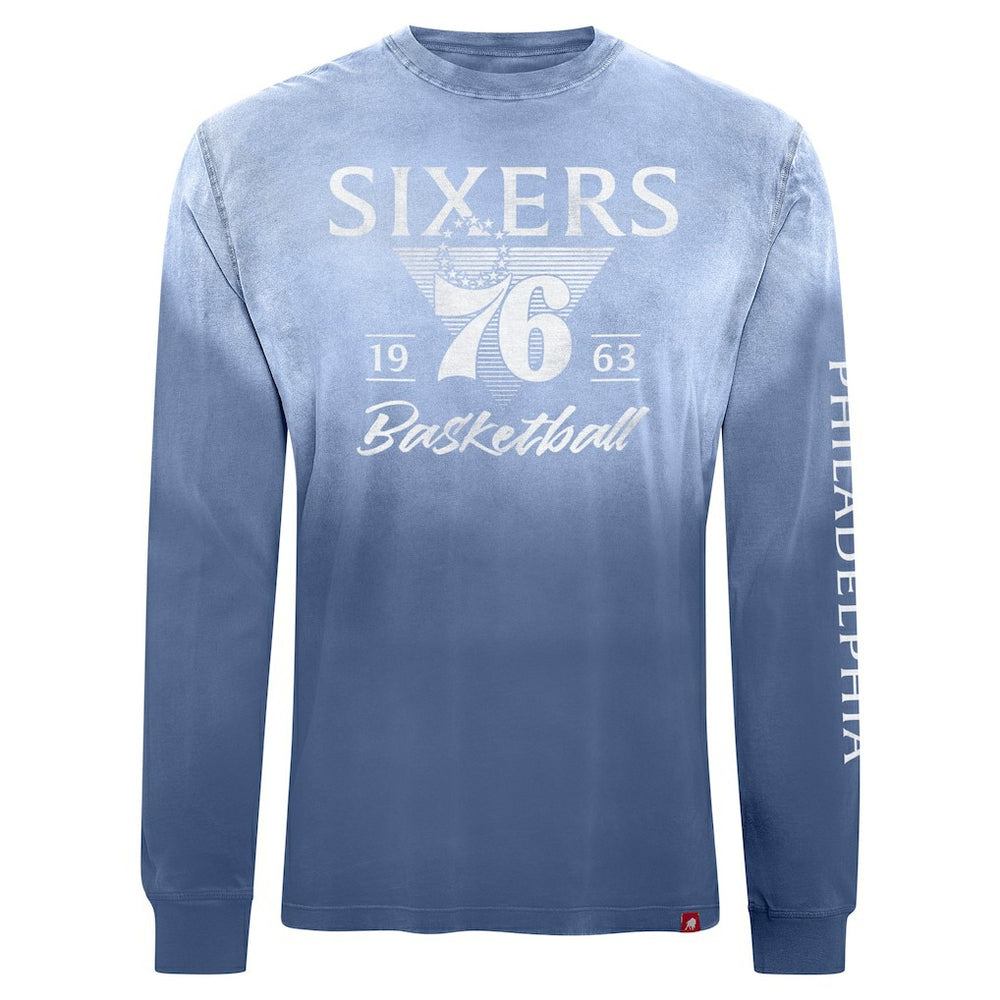 Philadelphia 76ers Sportiqe Unisex Mohave Sun-Dipped Long Sleeve T-Shirt Discount