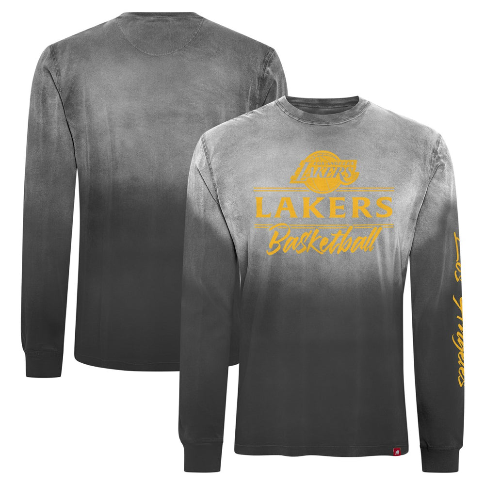 Los Angeles Lakers Sportiqe Unisex Mohave Sun-Dipped Long Sleeve T-Shirt Online