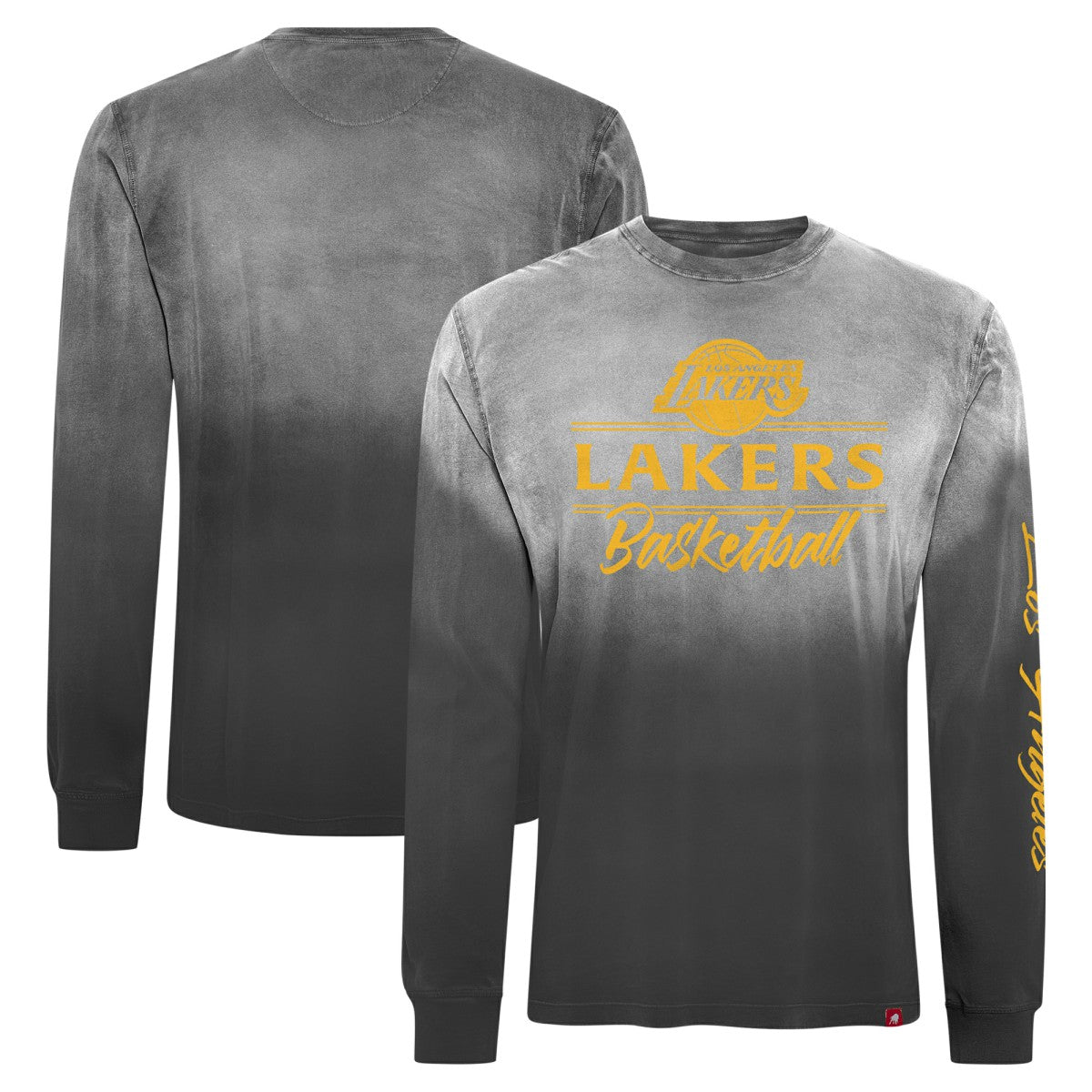 Los Angeles Lakers Sportiqe Unisex Mohave Sun-Dipped Long Sleeve T-Shirt Online
