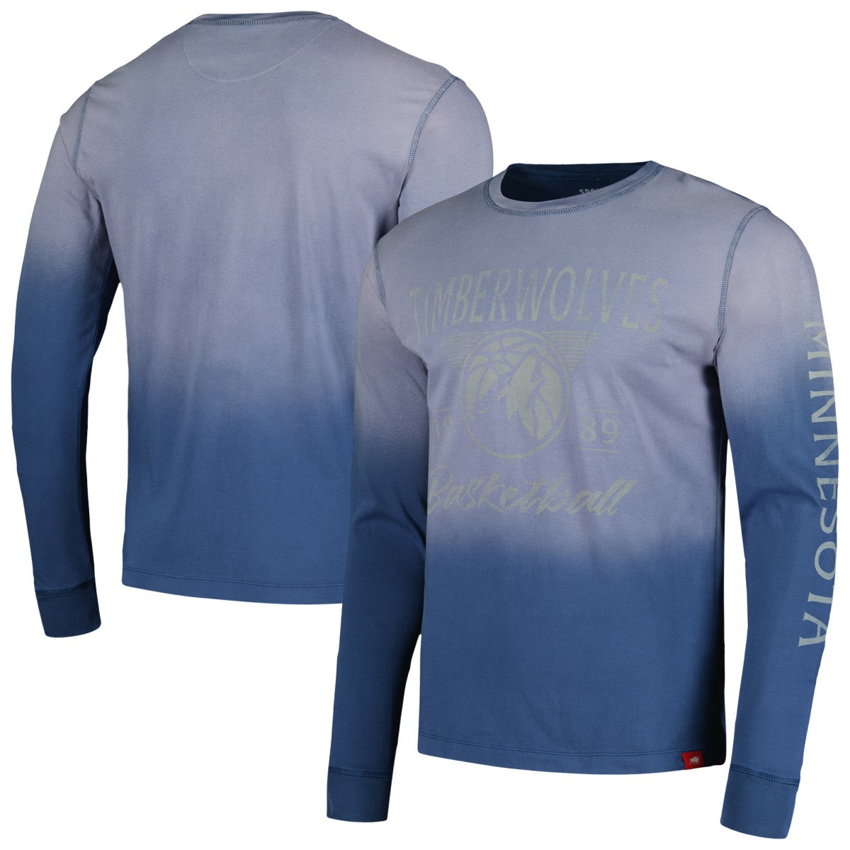 Minnesota Timberwolves Sportiqe Unisex Mohave Sun-Dipped Long Sleeve T-Shirt Online