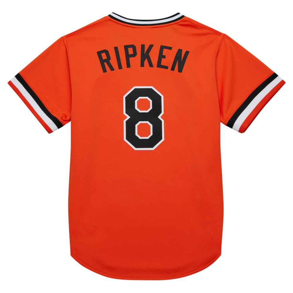 Cal Ripken Jr. Baltimore Orioles Mitchell & Ness 2001 Cooperstown Collection Authentic Throwback Jersey | MLB Outlet