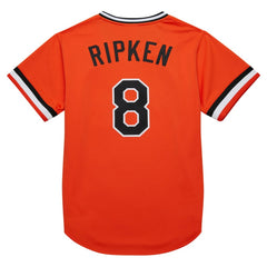 Cal Ripken Jr. Baltimore Orioles Mitchell & Ness 2001 Cooperstown Collection Authentic Throwback Jersey | MLB Outlet