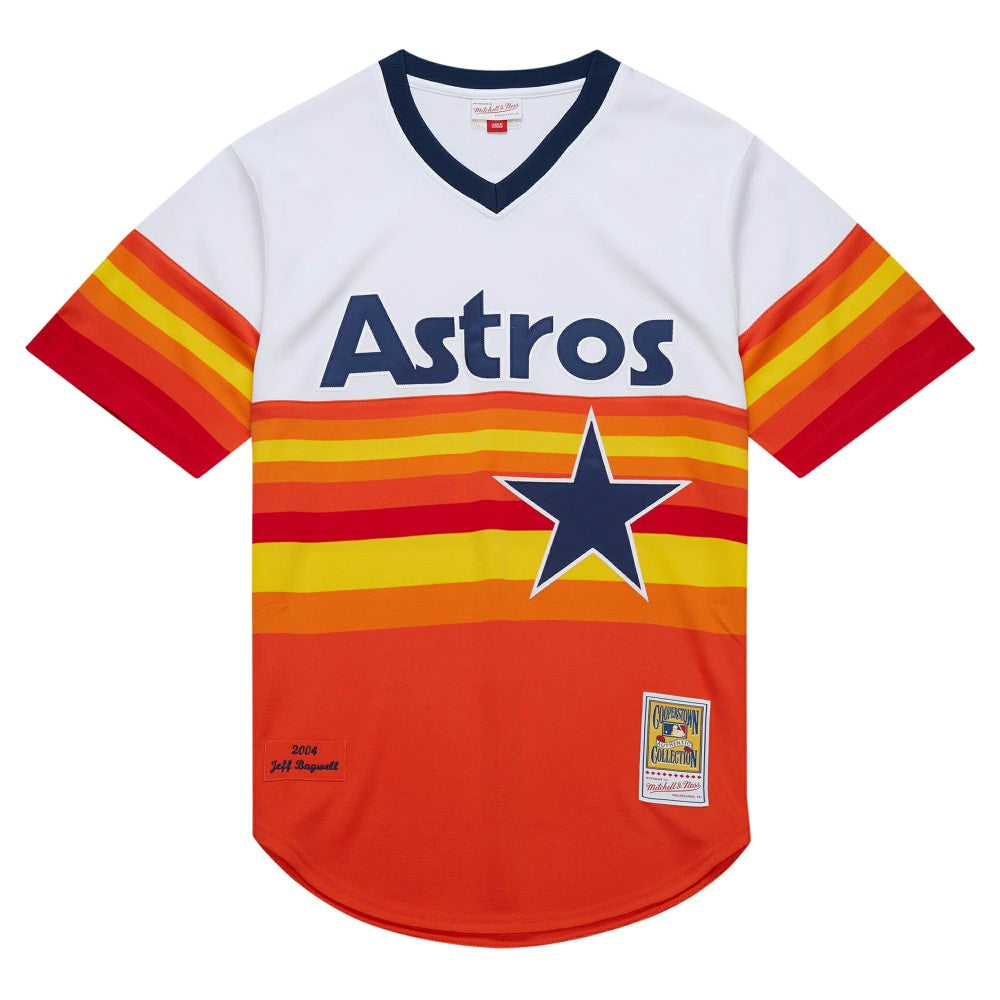 Jeff Bagwell Houston Astros Mitchell & Ness 2004 Cooperstown Collection Authentic Throwback Jersey | MLB On Sale