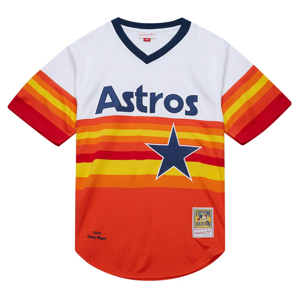 Craig Biggio Houston Astros Mitchell & Ness 2004 Cooperstown Collection Authentic Throwback Jersey | MLB Shop