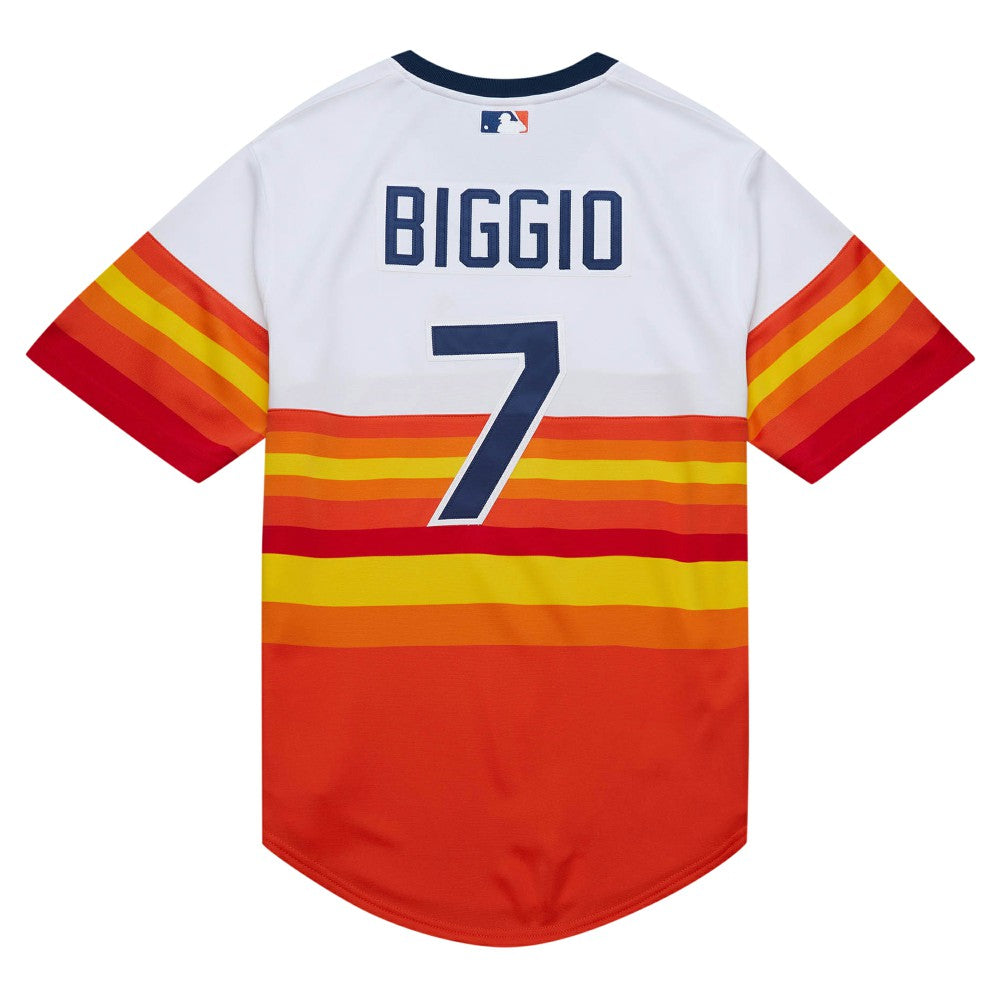 Craig Biggio Houston Astros Mitchell & Ness 2004 Cooperstown Collection Authentic Throwback Jersey | MLB Shop