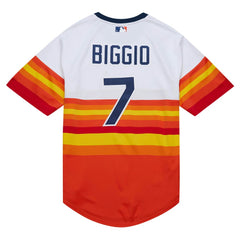 Craig Biggio Houston Astros Mitchell & Ness 2004 Cooperstown Collection Authentic Throwback Jersey | MLB Shop