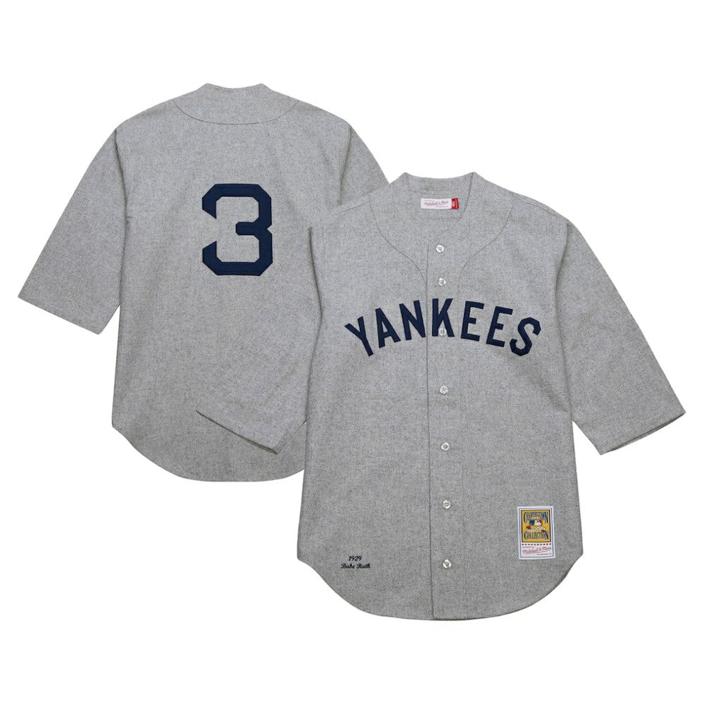 Babe Ruth New York Yankees Mitchell & Ness Cooperstown Collection 1929 Authentic Jersey | MLB US