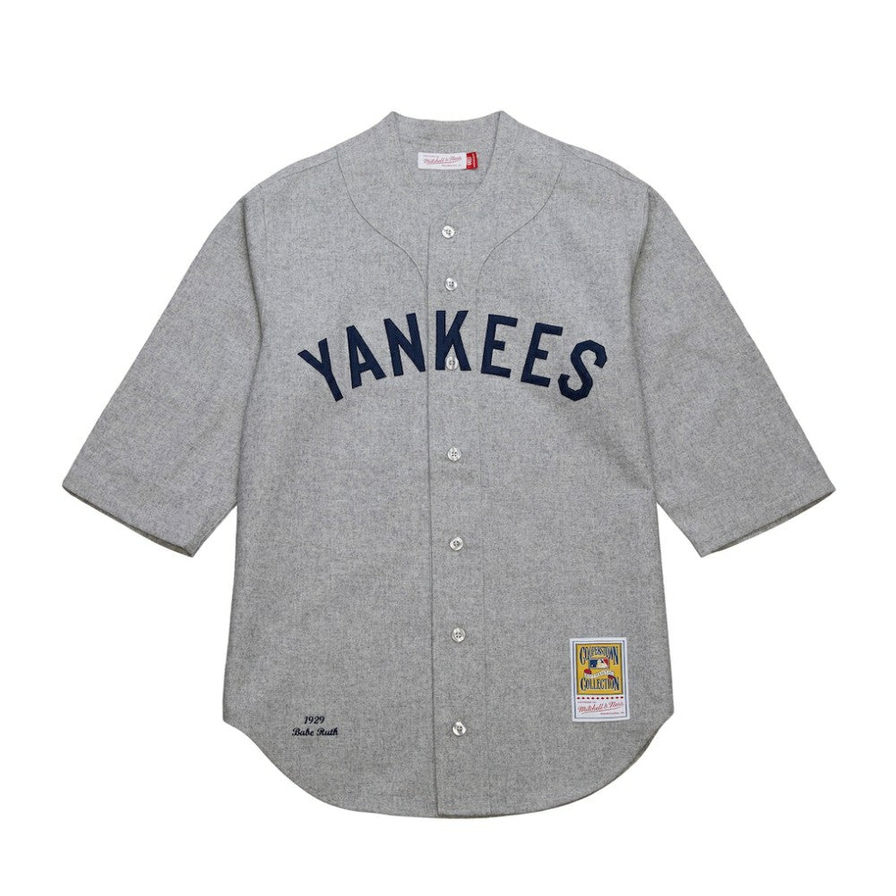 Babe Ruth New York Yankees Mitchell & Ness Cooperstown Collection 1929 Authentic Jersey | MLB US