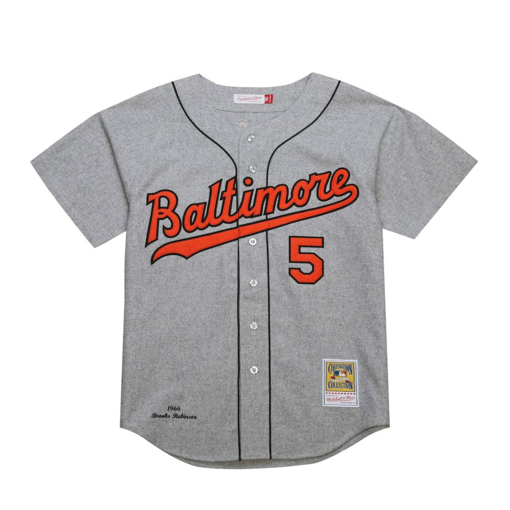 Brooks Robinson Baltimore Orioles Mitchell & Ness Cooperstown Collection 1966 Authentic Jersey | MLB Outlet