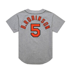 Brooks Robinson Baltimore Orioles Mitchell & Ness Cooperstown Collection 1966 Authentic Jersey | MLB Outlet