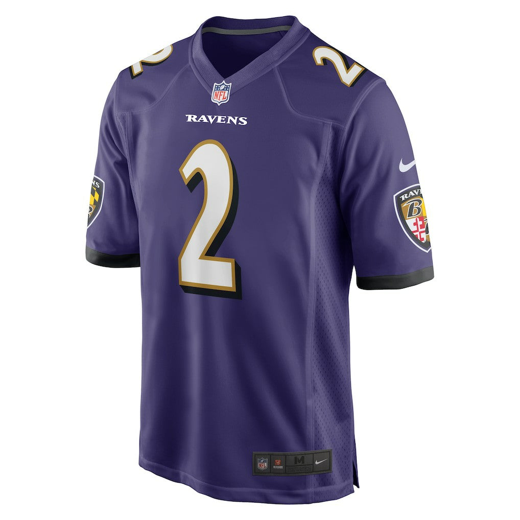 Baltimore Ravens Nike Nate Wiggins  Player Game Jersey