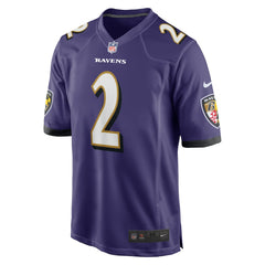 Baltimore Ravens Nike Nate Wiggins  Player Game Jersey